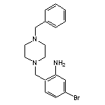 2-[(4-benzylpiperazin-1-yl)methyl]-5-bromoaniline