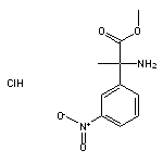 methyl 2-amino-2-(3-nitrophenyl)propanoate hydrochloride