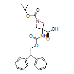 3-(Fmoc-amino)-1-Boc-azetidine-3-carboxylic Acid