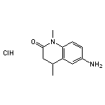 6-amino-1,4-dimethyl-1,2,3,4-tetrahydroquinolin-2-one hydrochloride