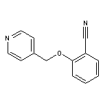 2-(pyridin-4-ylmethoxy)benzonitrile