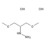 (1,3-dimethoxypropan-2-yl)hydrazine dihydrochloride