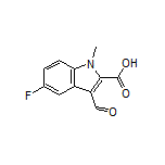 5-Fluoro-3-formyl-1-methyl-1H-indole-2-carboxylic Acid