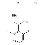 1-(2,6-difluorophenyl)ethane-1,2-diamine dihydrochloride