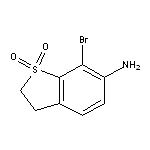 6-amino-7-bromo-2,3-dihydro-1$l^{6}-benzothiophene-1,1-dione