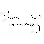 2-{[4-(trifluoromethyl)phenyl]methoxy}pyridine-3-carboxylic acid