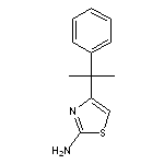 4-(2-phenylpropan-2-yl)-1,3-thiazol-2-amine