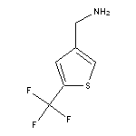 [5-(Trifluoromethyl)-3-thienyl]methanamine