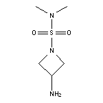 3-amino-N,N-dimethylazetidine-1-sulfonamide