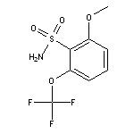 2-methoxy-6-(trifluoromethoxy)benzene-1-sulfonamide