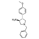 rac-(3R,4S)-1-benzyl-4-(4-methoxyphenyl)pyrrolidin-3-amine