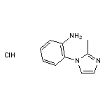 2-(2-methyl-1H-imidazol-1-yl)aniline hydrochloride