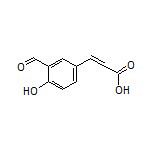 3-(3-Formyl-4-hydroxyphenyl)acrylic Acid