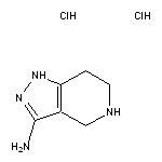 1H,4H,5H,6H,7H-pyrazolo[4,3-c]pyridin-3-amine dihydrochloride