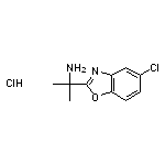 2-(5-chloro-1,3-benzoxazol-2-yl)propan-2-amine hydrochloride