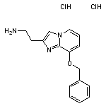 2-[8-(benzyloxy)imidazo[1,2-a]pyridin-2-yl]ethan-1-amine dihydrochloride