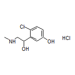 4-Chloro-3-[1-hydroxy-2-(methylamino)ethyl]phenol Hydrochloride