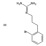 2-[3-(2-bromophenyl)propyl]guanidine hydroiodide