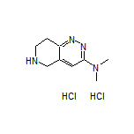 N,N-Dimethyl-5,6,7,8-tetrahydropyrido[4,3-c]pyridazin-3-amine Dihydrochloride