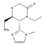 rac-(5R,6R)-6-(aminomethyl)-4-ethyl-5-(1-methyl-1H-imidazol-2-yl)morpholin-3-one