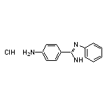 4-(1H-1,3-benzodiazol-2-yl)aniline hydrochloride