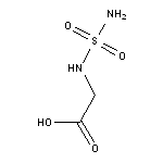 2-(sulfamoylamino)acetic acid