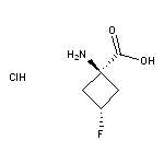 1-amino-3-fluorocyclobutane-1-carboxylic acid hydrochloride