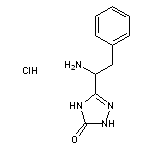 3-(1-amino-2-phenylethyl)-4,5-dihydro-1H-1,2,4-triazol-5-one hydrochloride