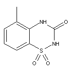 5-methyl-3,4-dihydro-2H-1$l^{6},2,4-benzothiadiazine-1,1,3-trione