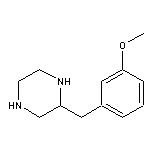 2-[(3-methoxyphenyl)methyl]piperazine