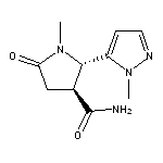 rac-(2S,3S)-1-methyl-2-(1-methyl-1H-pyrazol-5-yl)-5-oxopyrrolidine-3-carboxamide