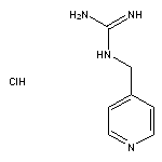 1-(pyridin-4-ylmethyl)guanidine hydrochloride