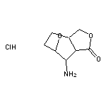 6-amino-3,10-dioxatricyclo[5.2.1.0^{1,5}]decan-4-one hydrochloride