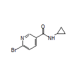 6-Bromo-N-cyclopropylnicotinamide