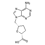 rac-(2R,5S)-5-[(6-amino-9H-purin-9-yl)methyl]oxolane-2-carboxylic acid