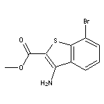 methyl 3-amino-7-bromo-1-benzothiophene-2-carboxylate