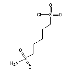 5-sulfamoylpentane-1-sulfonyl chloride