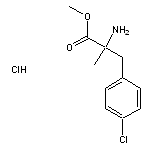 methyl 2-amino-3-(4-chlorophenyl)-2-methylpropanoate hydrochloride