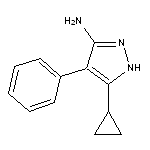 5-cyclopropyl-4-phenyl-1H-pyrazol-3-amine