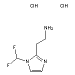 2-[1-(difluoromethyl)-1H-imidazol-2-yl]ethan-1-amine dihydrochloride