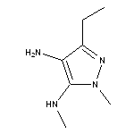 3-ethyl-1,5-N-dimethyl-1H-pyrazole-4,5-diamine