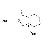 8a-(aminomethyl)-hexahydro-[1,3]oxazolo[4,3-c]morpholin-3-one hydrochloride