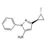 rac-3-[(1R,2R)-2-methylcyclopropyl]-1-phenyl-1H-pyrazol-5-amine