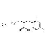 3-amino-2-[(4-fluoro-2-methylphenyl)methyl]propanoic acid hydrochloride