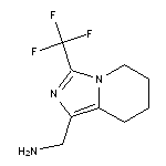 [3-(trifluoromethyl)-5H,6H,7H,8H-imidazo[1,5-a]pyridin-1-yl]methanamine