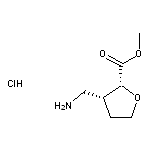 rac-methyl (2R,3R)-3-(aminomethyl)oxolane-2-carboxylate hydrochloride