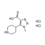 1-Methyl-5-(4-piperidyl)-1H-1,2,3-triazole-4-carboxylic Acid Dihydrochloride