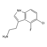 2-(5-chloro-4-fluoro-1H-indol-3-yl)ethan-1-amine