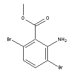 methyl 2-amino-3,6-dibromobenzoate