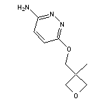 6-[(3-methyloxetan-3-yl)methoxy]pyridazin-3-amine